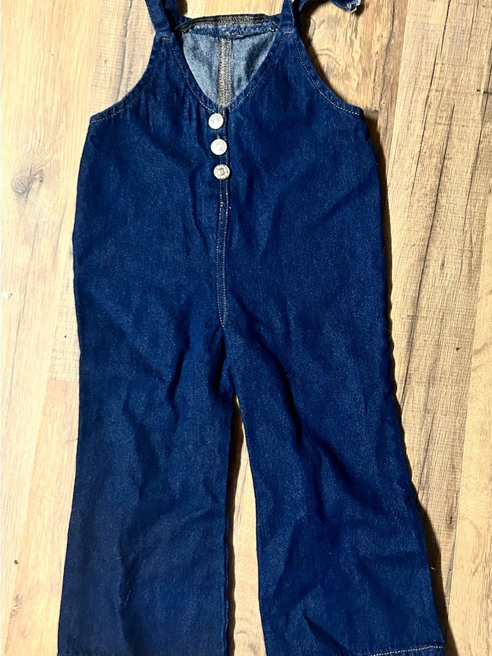 7 For All Mankind Baby Denim Overalls 24m Dark Wash Premium Designer
